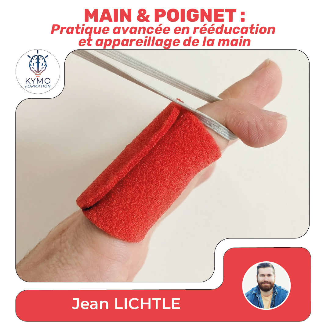 main et poignet pratique avancée en rééucation et appareillage de la main jean lichtle kymo formation
